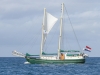Rounding the top of the Finistère Peninsula, Yacht Meander was en route to Ushant