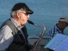 Jean-Francois on tenor saxophone and clarinet