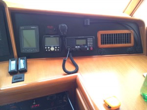 Starboard main console