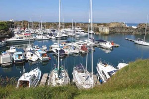 The quietness and tranquillity of Beaucette Marina, Guernsey