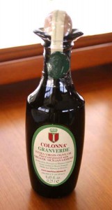 Colonna olive oil infused with organic lemons