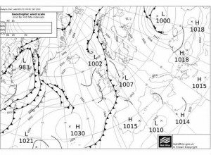 Synoptic for 0001 6 9 2013