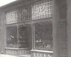 Wilfred du Pre's original Luce's Eau-de-Cologne premises at 42 King Street