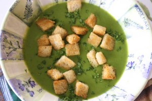 'Le crunch' from croutons are a great addition
