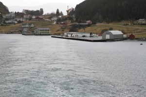 The tiny quay at Torvik