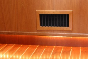 The Grill installed in the master state room